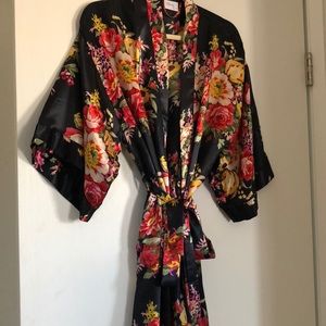 Floral robe